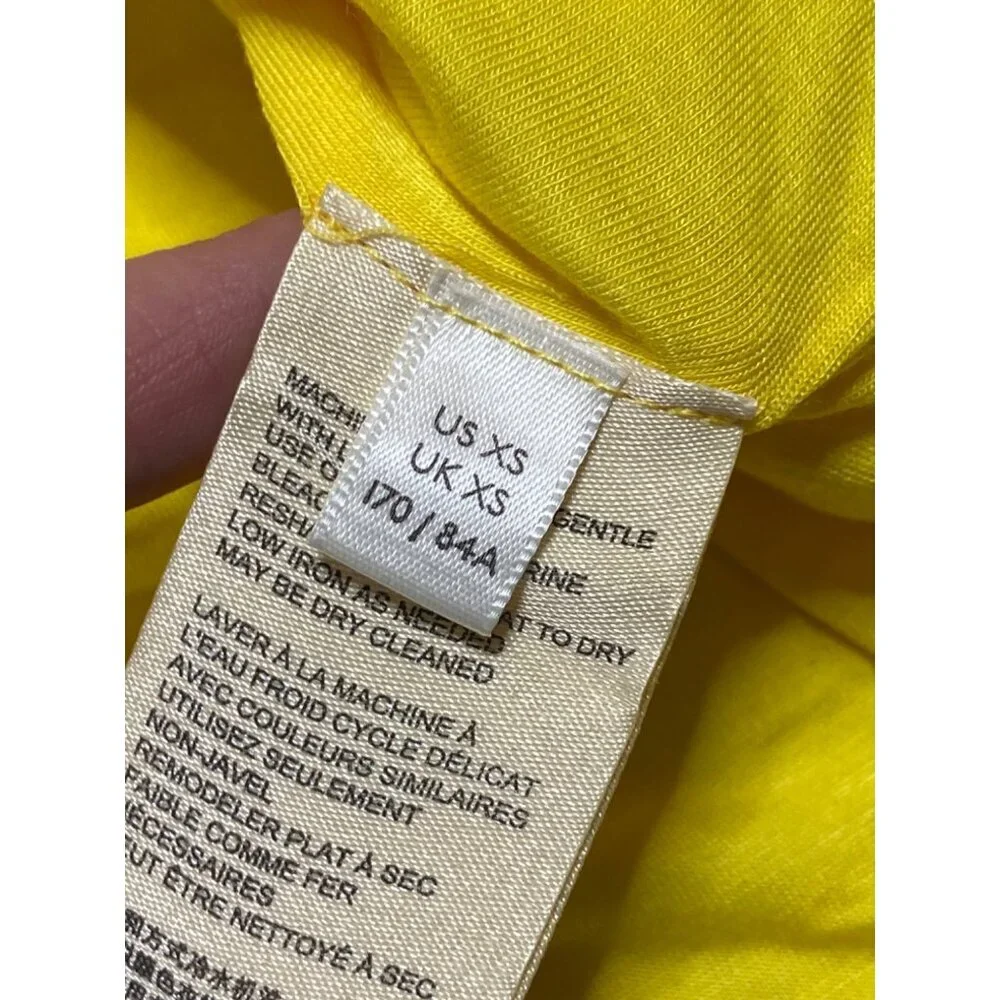 NWT Anthropologie Cosette Camisole Sunflower Crocheted Tank Top Yellow White-sz